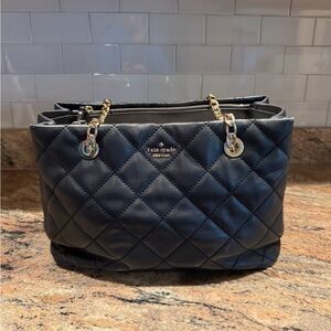 Kate Spade Black Emerson Place Quilted Women's Bag